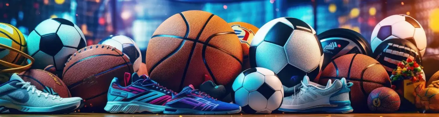 Sports instruments, basketball, football