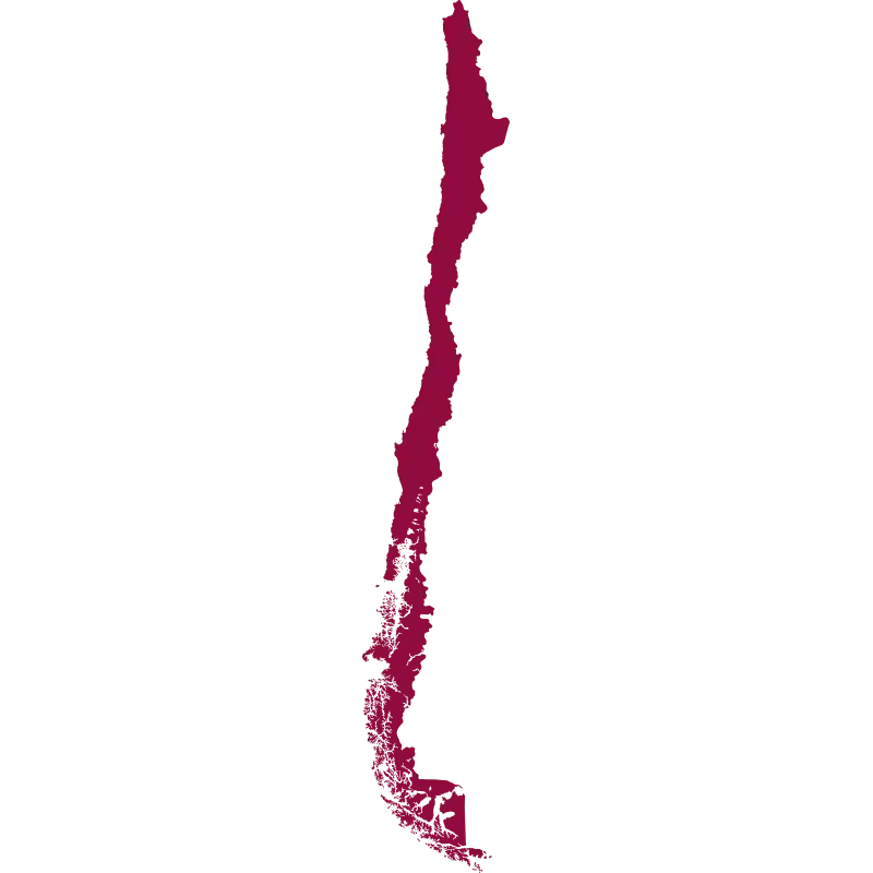 mapa de Chile