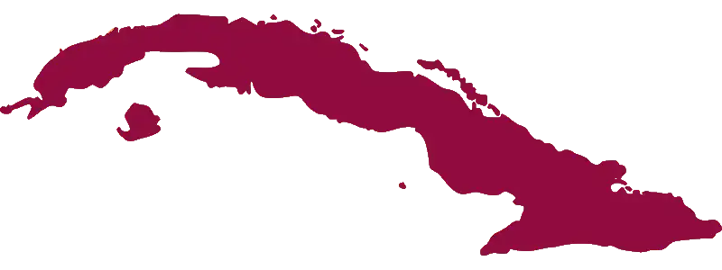 mapa de Cuba