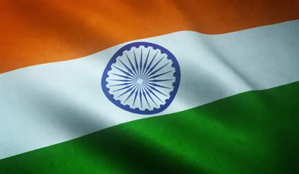 bandera de India