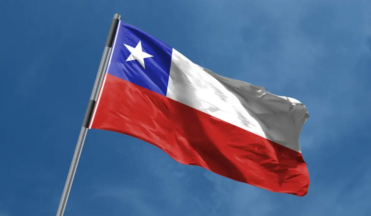 Chile Flag Waving