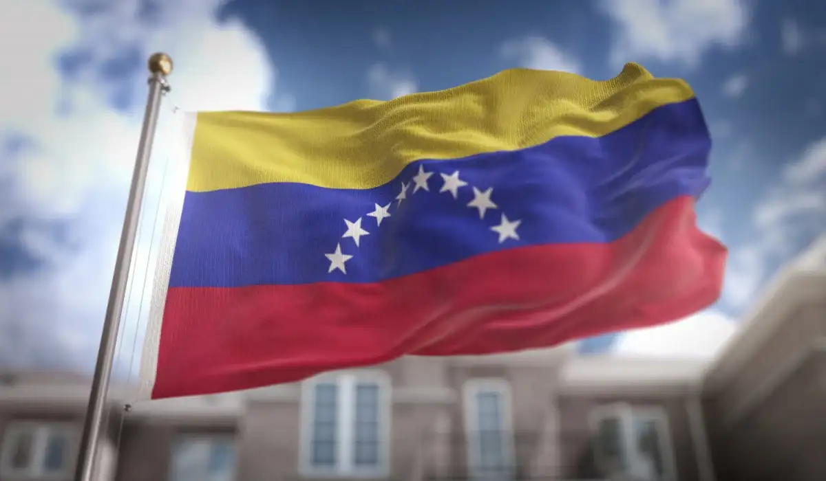 Venezuela Flag Waving