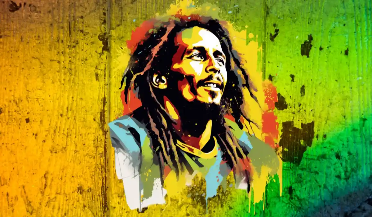 Bob Marley Tribute Graphic