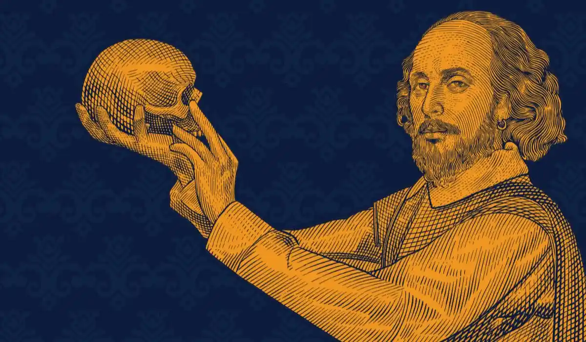 Hand drawn Shakespeare illustration