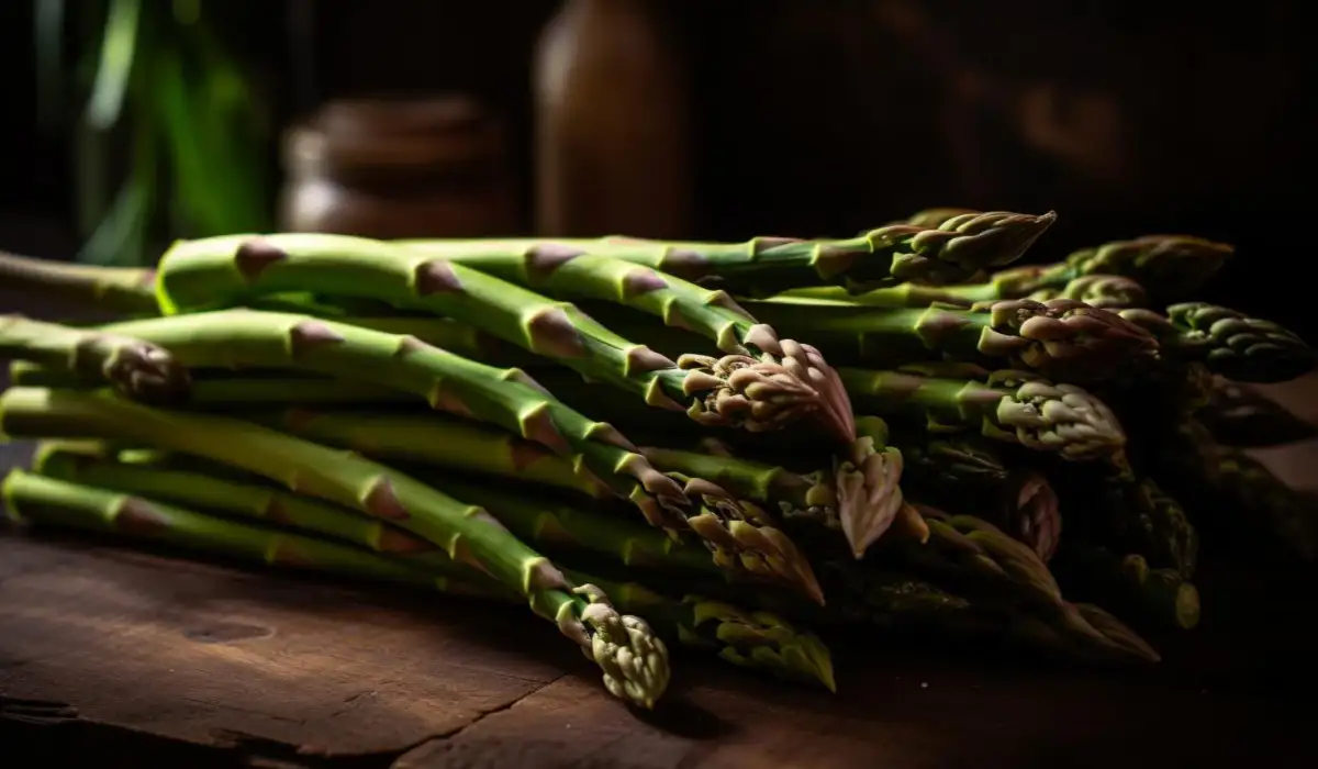 Organic asparagus bundle a healthy gourmet meal