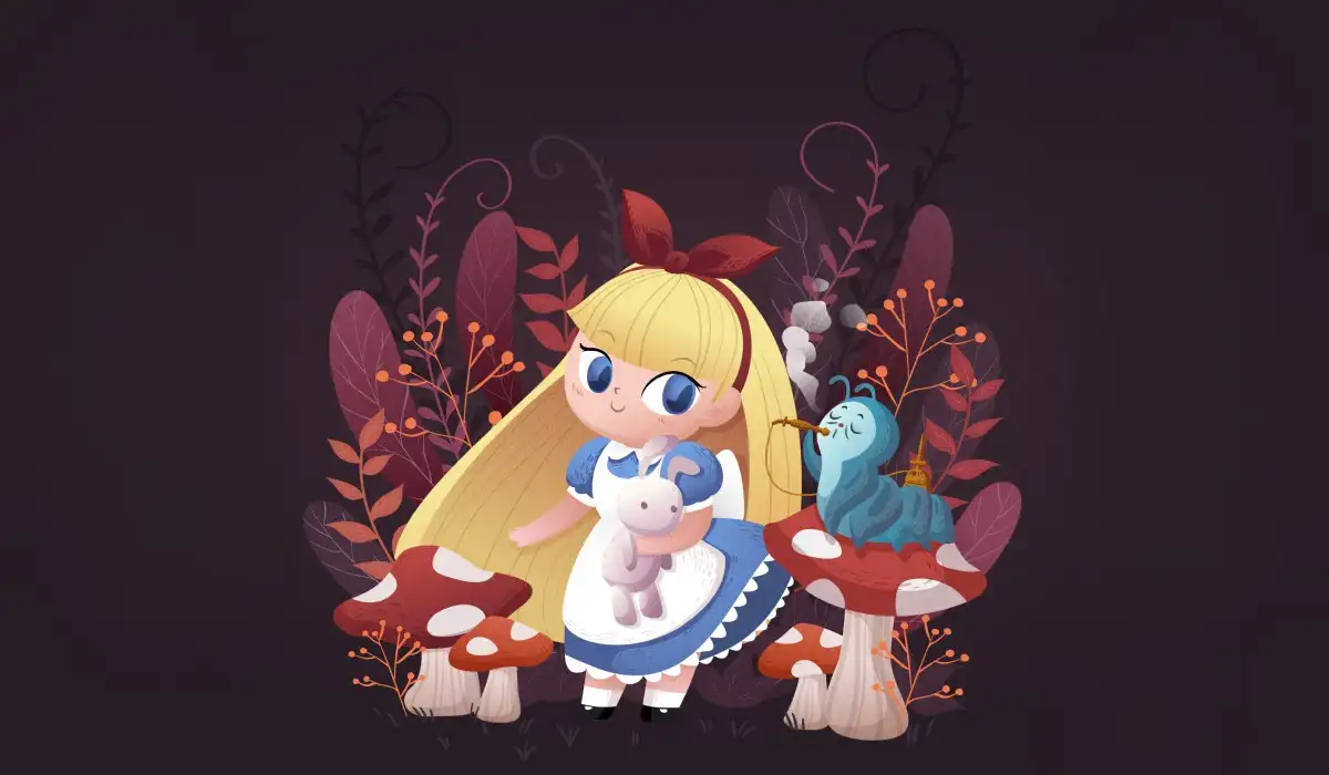 Alice in Wonderland illustration