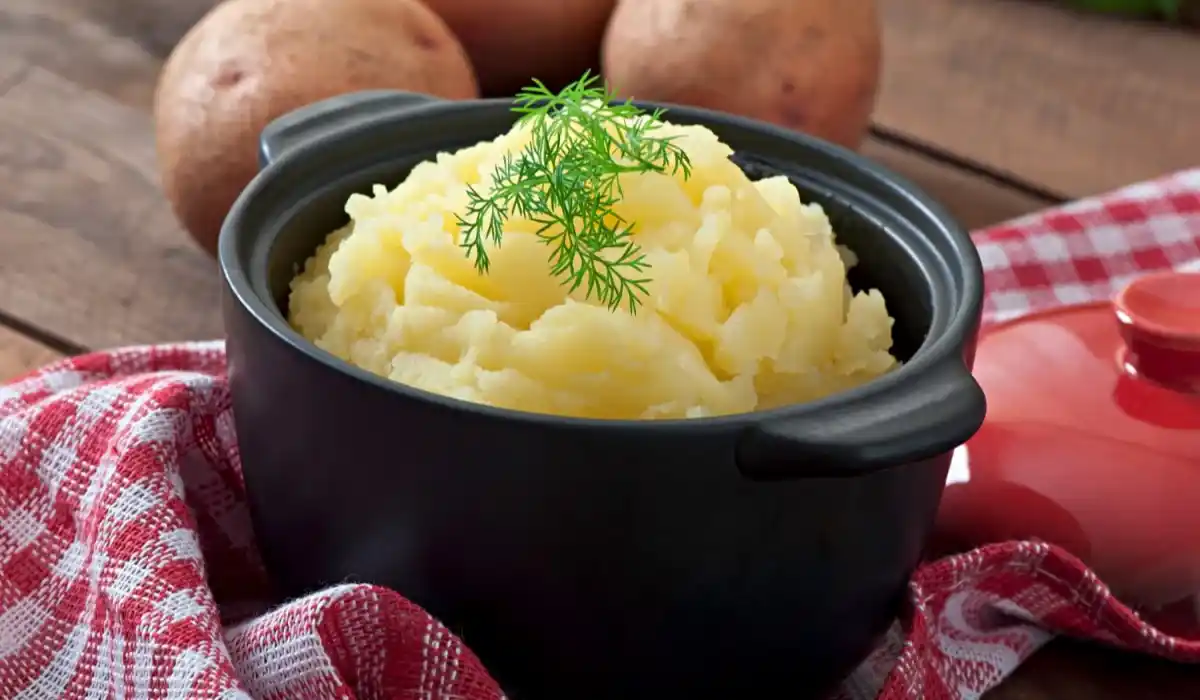 Fresh and flavourful mashed potatoes