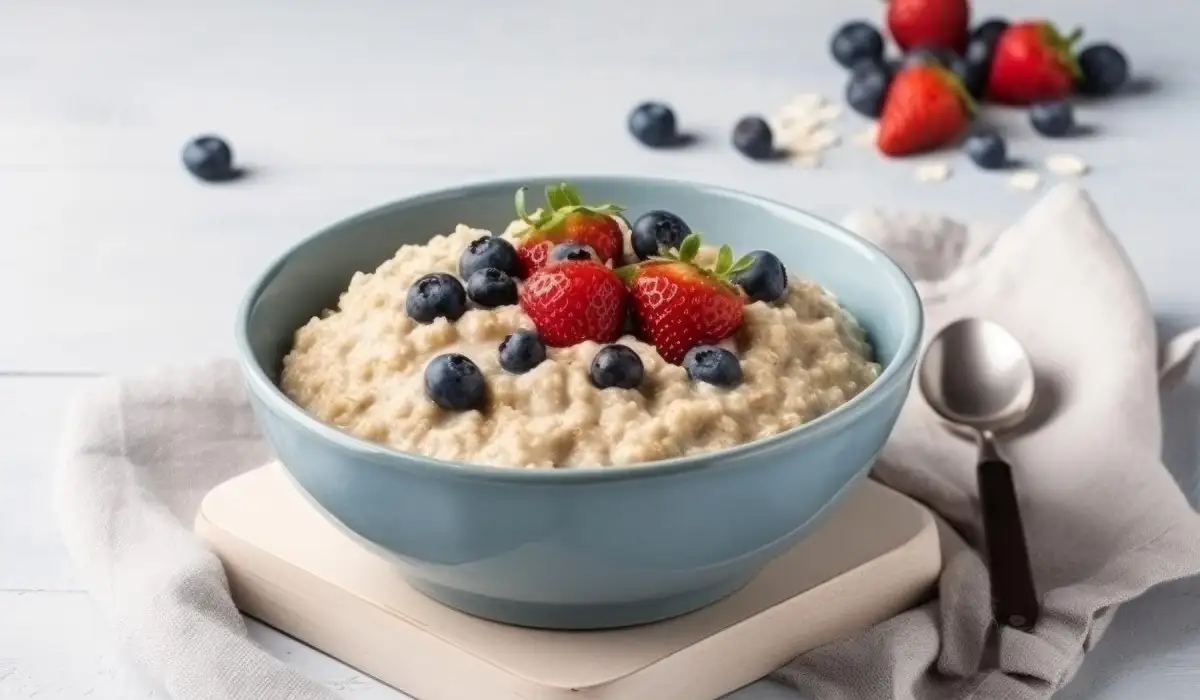 Bowl oatmeal porridge