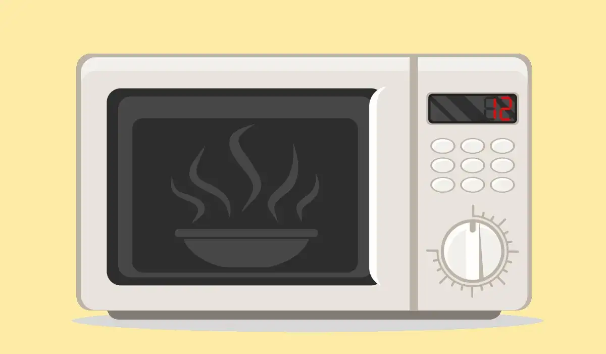 Microwave oven gray electrical appliances for home
